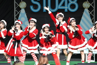 STU48がクリスマスライブを開催！撮影OK＆豪華プレゼント＆5媒体同時無料配信で例を見ないやりすぎインストアライブに