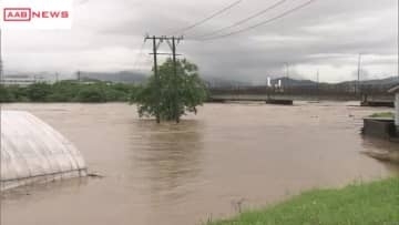 記録的大雨の秋田県　２６日にかけても大気の非常に不安定な状態が続く見込み