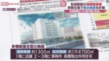 【独自】動き出した秋田駅前の再開発事業　民間主導で複合施設を計画