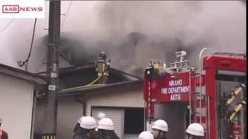 【続報】自宅に火をつけた疑いで４４歳長男を逮捕　秋田・にかほ市で２人の遺体が見つかった住宅火災