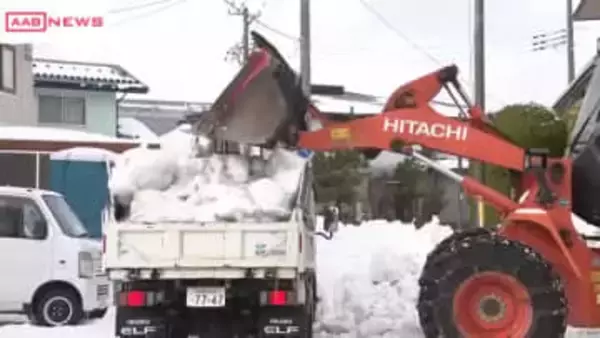 秋田県内は９日にかけ大雪のおそれ　交通障害や屋根からの落雪などに注意・警戒を