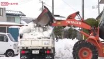 秋田県内は９日にかけ大雪のおそれ　交通障害や屋根からの落雪などに注意・警戒を