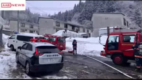 【速報】秋田・鹿角市の市営住宅で火災　火元の部屋から１人の遺体見つかる