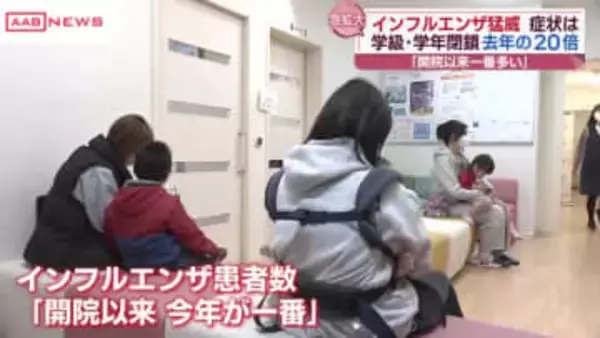 インフルエンザ猛威振るう　警報レベルに　/秋田