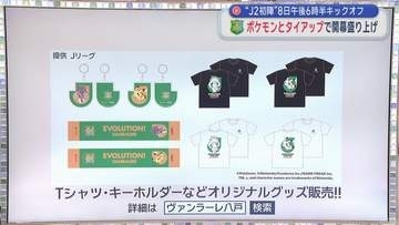 いよいよ8日にJ2初陣！ヴァンラーレ八戸　ポケモンとタイアップで開幕盛り上げ