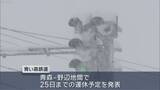 「青森で積雪120㎝超　津軽と上北に大雪警報」の画像1