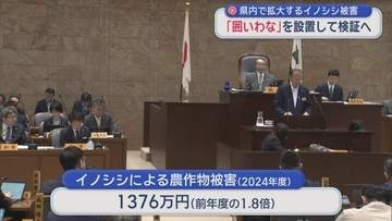 「囲いわな」設置し検証へ　青森県内で拡大するイノシシ被害