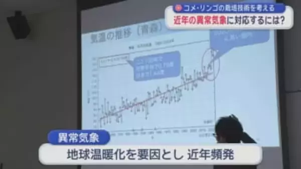 近年の異常気象への対応は？　コメ・リンゴ栽培技術を考える