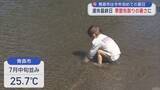 「青森市は今年初めての夏日　連休最終日　季節先取りの暑さに」の画像1