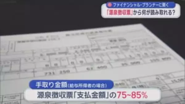 ファイナンシャル・プランナーに聞く　「源泉徴収票」から何が読み取れる？