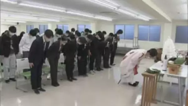 あすから大学入学共通テスト　弘前市の予備校で激励会