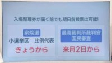 30秒でわかる期日前投票