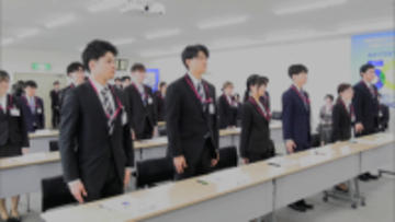 東北６県に１１１店舗を展開　サンデーで入社式