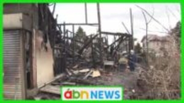 住宅火災で3軒が全焼　焼け跡から遺体発見　持ち主の高齢男性と連絡取れず【長野・伊那市】
