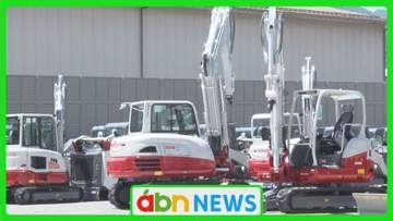 いざ…という時のために〝備える〟 青木村×小型建設機械メーカー 土砂や障害物の除去など想定で連携【長野・青木村】