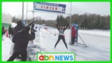 気温－10℃の〝熱戦〟 小海町伝統『氷上の』トライアスロン大会【長野・小海町】