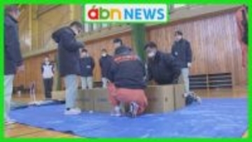 メンタル的にもつらい避難者…どう助ける? 長野市が市職員向けの避難所開設&運営訓練【長野市】