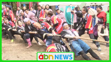 領土を懸けた真剣勝負!信州軍vs遠州軍 県境1mを奪い合う峠の国盗り綱引き合戦 今年の勝者は…【長野・静岡】