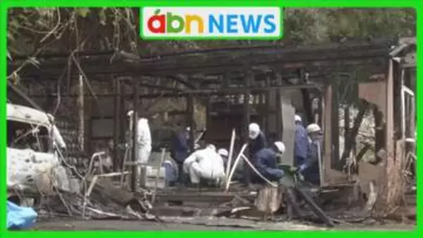 「木造住宅が燃えている」 住宅1軒全焼で焼け跡から1人遺体 一人暮らし男性か【長野・松川町】
