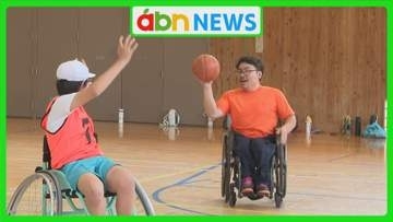 「車いすバスケ」小学校でパラスポーツ授業