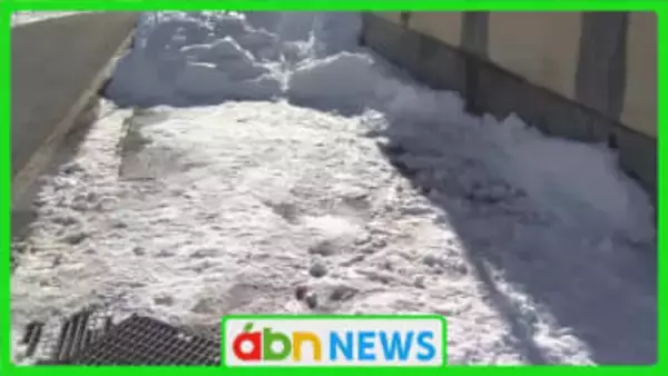 除雪作業中の事故　83歳男性が転倒し除雪機に足を巻き込まれ重傷【長野・野沢温泉村】