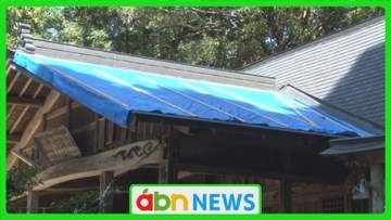 峰隆太さん〝ゆかり〟の神社も…県内で相次ぐ神社屋根の銅板被害 「悔しいというか…悲しいというか…」【長野・下條村】