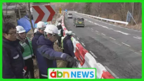 国道142号カーブでの大型トラック横転死亡事故　行政と警察が現場を確認し再発防止策を検討【長野・下諏訪町】