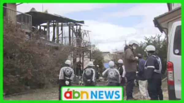 住宅火災で焼け跡から遺体発見　一人暮らしの男性と連絡取れず　警察が身元確認進める【長野・千曲市】