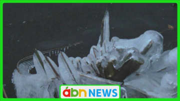 諏訪湖の岸辺に「しぶき氷」が出現　八剣神社の宮司も期待「水は今にも凍る」　2018年以来の御神渡り出現を待ち望む日々【長野】