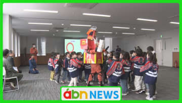 春の火災予防週間前に園児が消防戦隊とともに火災の怖さと予防の重要性を体験【長野・小諸市】