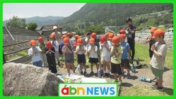 南木曽町土石流災害から12年…教訓〝次世代に伝えるために〟 小学校で講演＋『かるた』で学ぶ【長野・南木曽町】