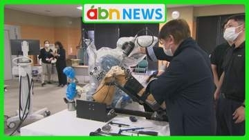 患者の体への負担を大幅軽減へ　県内で2例目の人工関節支援ロボットが医療関係者に公開【長野市】