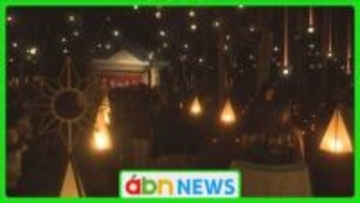 宣教師の祈りから始まった伝統　幻想的なランタンが彩る教会のクリスマスイベントが開幕【長野・軽井沢町】