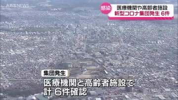 新型コロナウイルス感染者　減少も秋田市保健所管内で増加　集団発生も確認