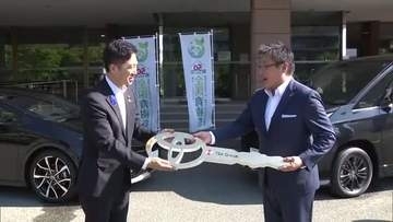 2027年に節目の50回を迎える全国育樹祭　車両を貸し出す自動車販売会社に感謝状　秋田市