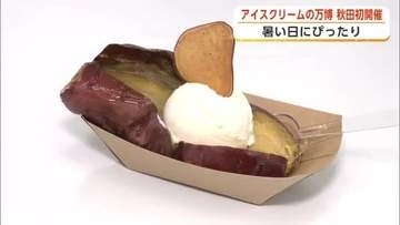アイスクリームの万博、秋田初開催　全国各地の人気アイスが一堂に会する　暑い日にいかが？