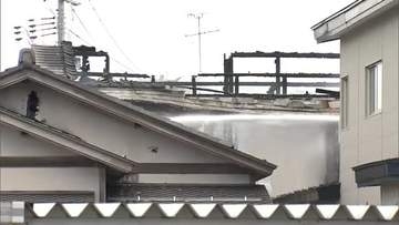 早朝に発生した住宅火災　2人暮らしの70代の夫婦が死亡　秋田・潟上市