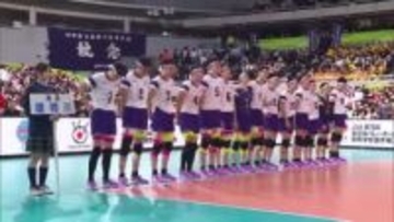 【春高バレー 】秋田代表の男子・雄物川　準決勝で東山（京都）にストレート負け　初の決勝進出ならず