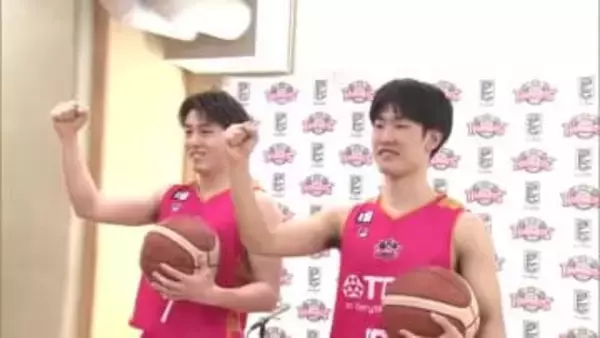 「いずれはチームの中心選手に」　ハピネッツ、新人ドラフト指名で加入の2選手が意気込み語る　秋田