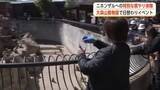 「ニホンザルへの特別な餌やり体験　大森山動物園で日替わりイベント　親子連れでにぎわう　秋田市」の画像1