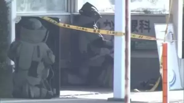 日曜日の官庁街が一時騒然…バス停に不審物放置も「危険物ではない」と判明　秋田市