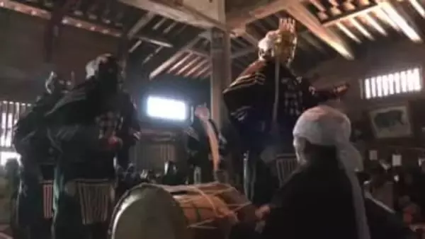 正月行事「大日堂舞楽」　多くの人が訪れ伝統の舞を堪能　秋田・鹿角市