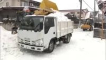 秋田市で“一斉除雪”実施　大雪ピーク超えるも積雪増加　秋田市