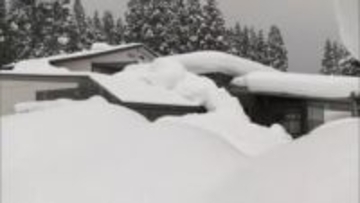 屋根で雪に埋もれ70代夫婦が死亡　雪下ろし中の事故か　秋田・大仙市