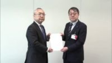 被災者支援の強化や格差の是正など求める　県労働福祉協議会が県に要請書提出　秋田