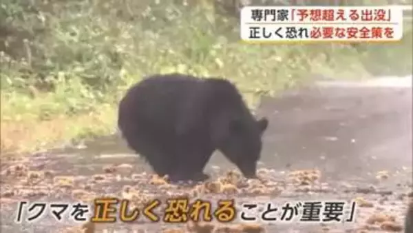 大型連休のにぎわいの裏でクマの脅威　6日間で目撃99件、予想超える出没　専門家「正しく恐れて」　秋田