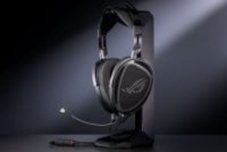 ROG×HIFIMAN、平面磁界ドライバ・ゲーミングヘッドセット「ROG Kithara」。2月20日クラファン開始
