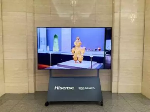 東京国立博物館がハイセンスの100型RGB LEDテレビ導入