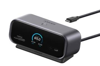 アンカー、ディスプレイ搭載で接続状況がわかるUSB-Cハブ。HDMI/DPで240Hz出力対応