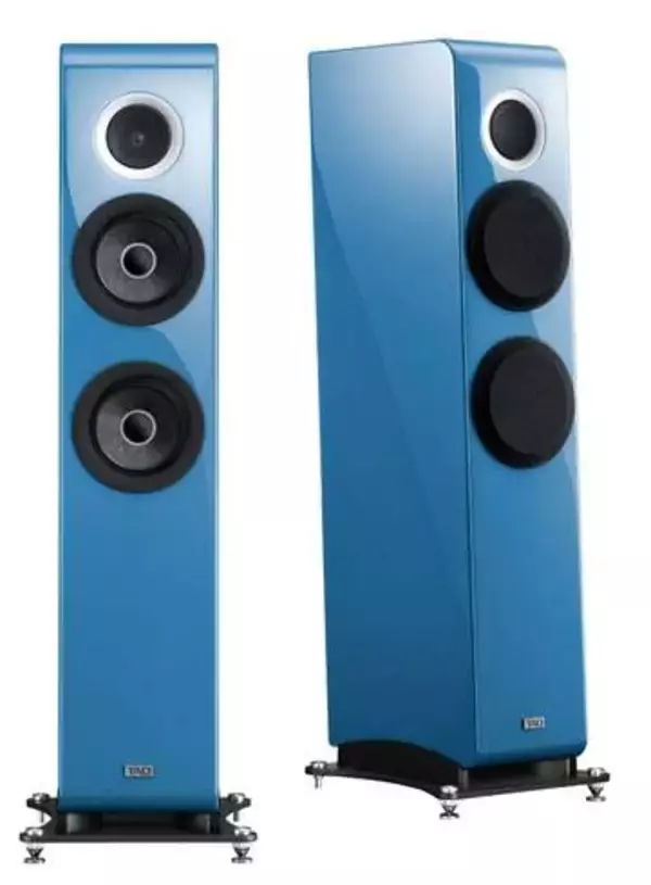 TAD、Evolutionフロア型に3色のカラバリ。「外観の美しさと明瞭な音像・緻密な音場表現を両立」